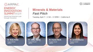 Minerals and Materials Fast Pitch