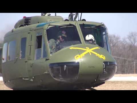 Restored Vietnam UH-1H Huey Helicopter First Flights
