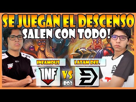 INFAMOUS VS LATAM DEFENDERS BO3[GAME 2] UPPER DIVISION : OGA DPC SOUTH AMERICA REGIONAL - DOTA 2 PRO
