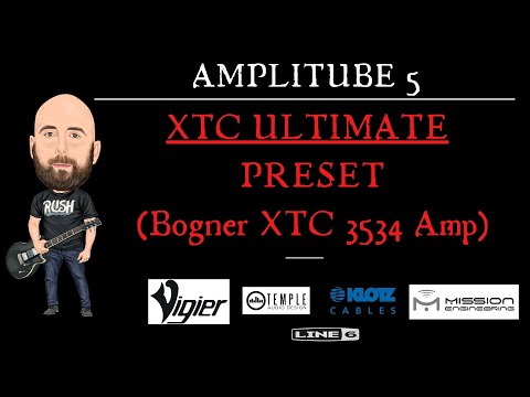 AMPLITUBE 5 | XTC ULTIMATE PRESET (Bogner XTC 3534 Amp Model)