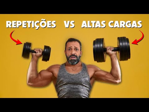 Weight or repetitions? Understand what is best for gaining MUSCLE MASS