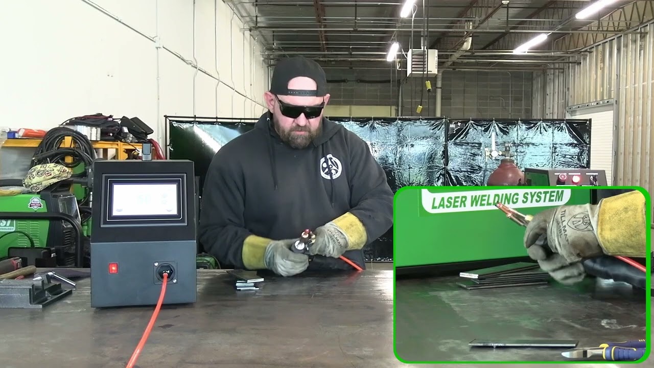 RedSabre 1500 Laser Welding Mild and Stainless Steel
