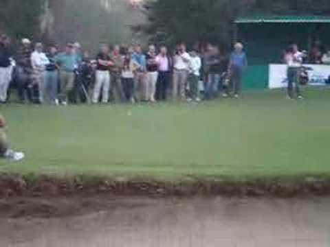 Estanislao Goya putt para ganar el Shoot Out