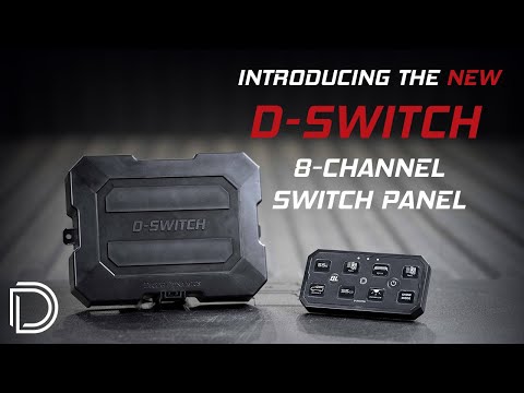Full Command at Your Fingertips—Meet the D-Switch 8-Channel Switch Panel | Diode Dynamics