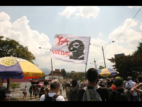 #21E AAINJAA, su energía y sus tambores en el paro nacional en Medellín (Video 3). Re-Evolución.