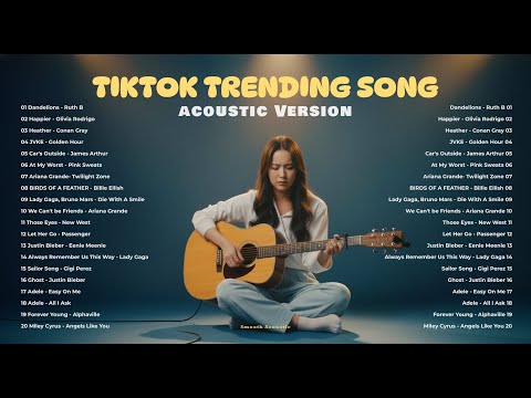 Trending TikTok Song 2026 💞🎵| English Love Song | Best Acoustic Cover 2026 ~ Dandelions, All i Ask