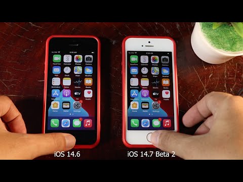 iOS 14.6 vs iOS 14.7 Beta 2 - iPhone SE Speed TEST