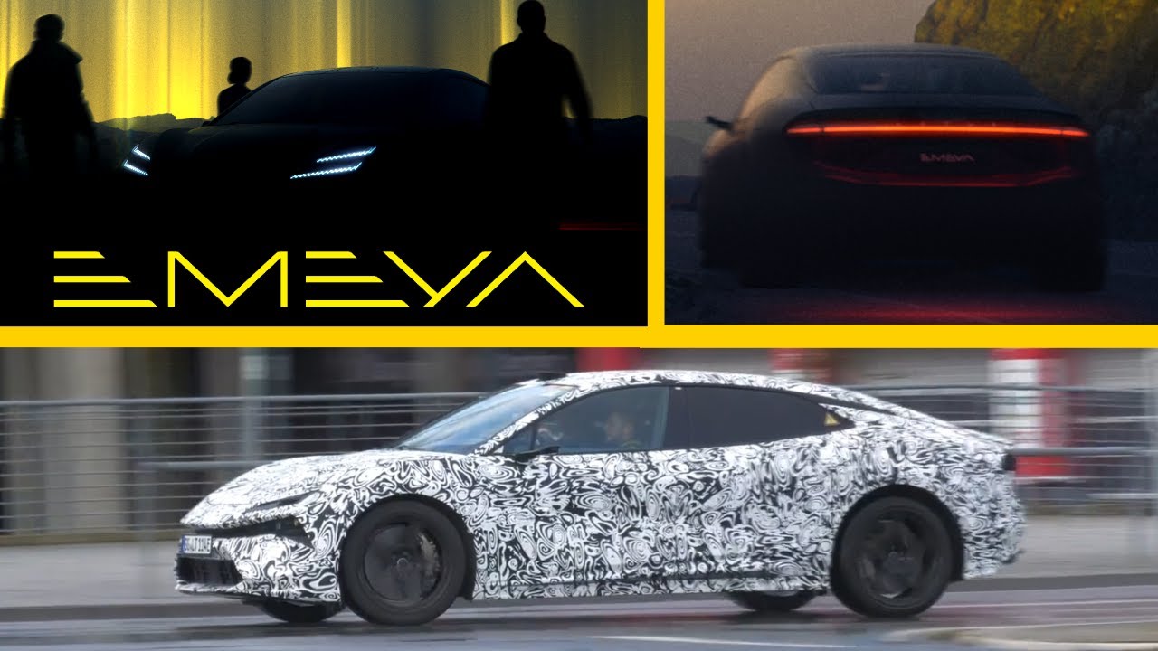 Lotus Emeya Electric Sedan Will Be Revealed September 7