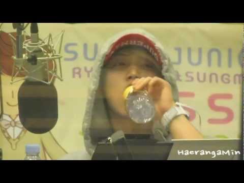 [Fancam] 120613 Sukira Sungmin - 꼭꼭 숨겨라! 머리카락 보일라~♪