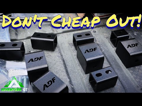 Dont Buy A Cheap Lift Kit! Subaru Sub-frame Spacer Install.