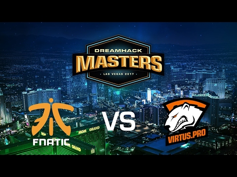 fnatic vs Virtus.pro [Map 1 BO3] DreamHack Masters Las Vegas 2017