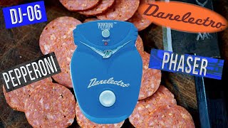 Video thumbnail for Danelectro DJ-06 Pepperoni Phaser by Cryptic Mask Guitar
