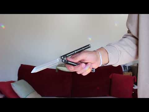 Tutoriel du fan, commencer le couteau papillon