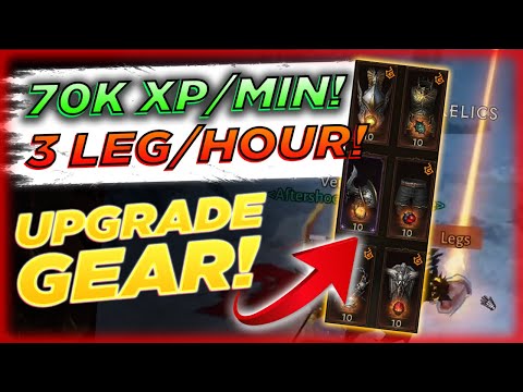 Frozen Tundra is the BEST Spot to UPGRADE GEAR & Get XP/LEGENDARIES? | Diablo Immortal