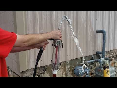 Cleaning the LEVEL5 MiniShot™ Gas-Assisted Drywall Compound Tube Cleaning the L...