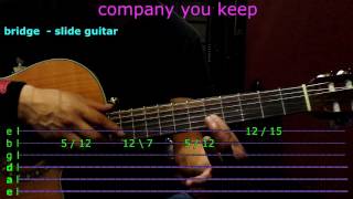 Company you keep maren morris guitar chords