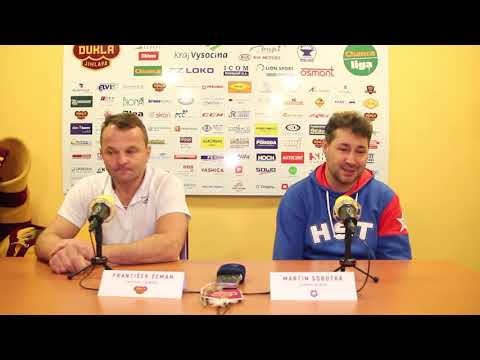 Chance Liga 18/19: Dukla - Třebíč 3:2 sn., trenéři