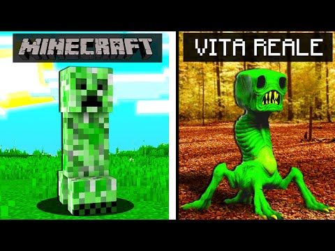 MINECRAFT MA NELLA VITA REALE!!