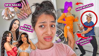 BASIC B!TCH GETS A PROVOCATIVE MAKEOVER FROM CRAZY INFLUENCERS! **HUBBY REACTS**