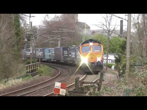 66765 4E05 Mossend Pd Stlg GBRf - Doncaster Iport GBRf. Sat. 4th February 2023
