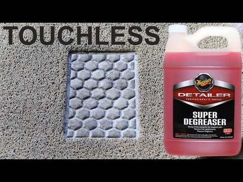 How to Clean Rubber Floor Mats : Meguiars Super Degreaser