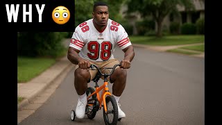 49ers Still Got Training Wheels on Mykel Williams ?! STOP HOLDING HIM BACK #49ers