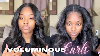 How I curl my hair with a flat iron + tips on maintaining curls overnight!