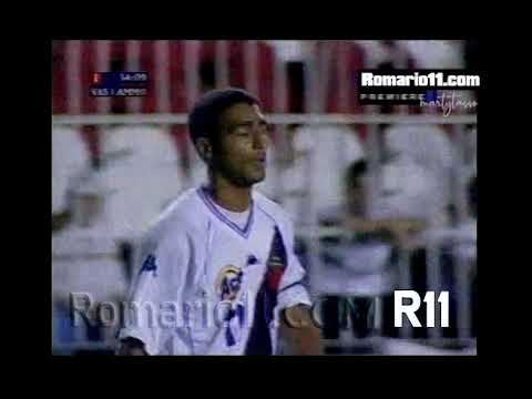 20-09-00 Vasco 4 x 0 América MG - João Havelange - Brasileirão 2000 - Romário marca 2x