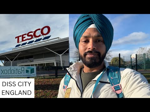 TESCO SHOPPING CENTRE DISS CITY ENGLAND APNA BUSINESS HARPREET SINGH