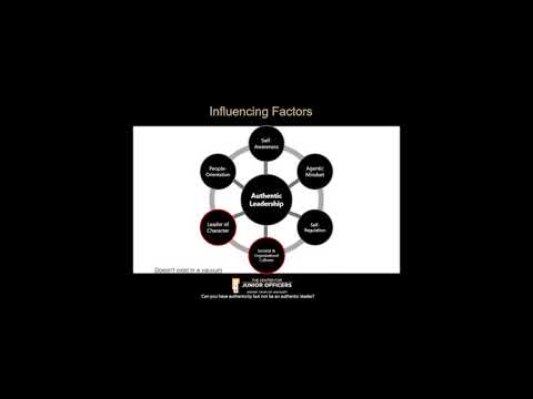 Authentic Leadership - Center for Junior Officers