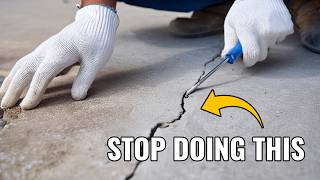 איך לתקן סדקים בבטון שלי: מדריך ל-DIY