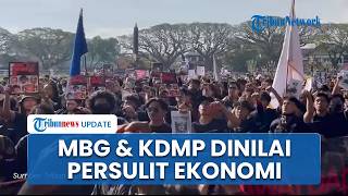 Massa Aksi di DPRD Kota Malang Tuntut Program MBG dan KDMP Direvisi Persulit Ekonomi