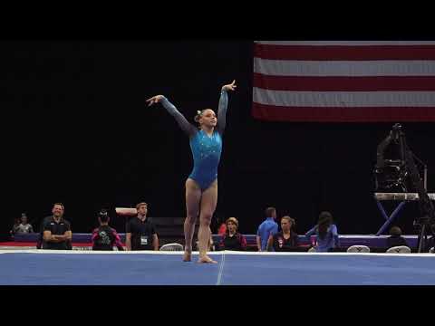 Jade Carey – Floor Exercise – 2018 U.S. Gymnastics Championships – Senior Women Day 2