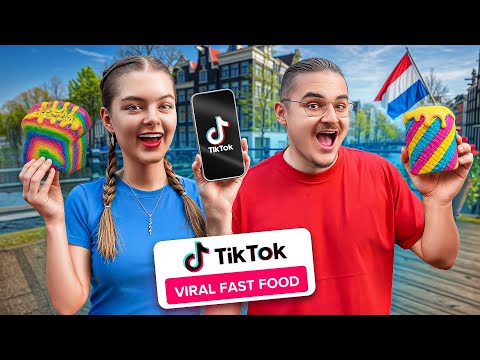 ΤΡΩΜΕ ΜΟΝΟ TIK TOK VIRAL ΦΑΓΗΤΑ ΣΤΟ ΑΜΣΤΕΡΝΤΑΜ ΓΙΑ 24 ΩΡΕΣ