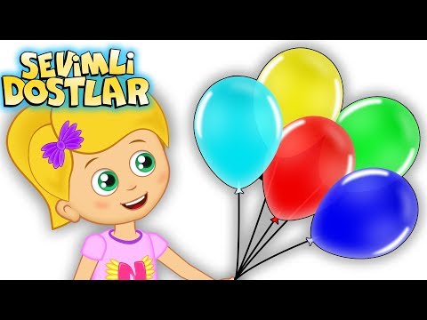 Balonlar | Sevimli Dostlar çizgi film çocuk şarkıları 2018 | Kids songs nursery rhymes