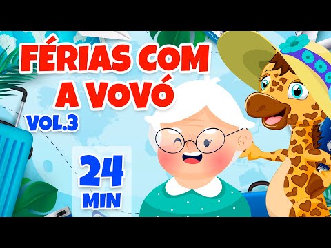 Férias com a Vovó Vol. 3 - Giramille 24 min | Desenho Animado Musical