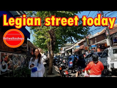 RUA LEGIAN BALI HOJE || Legian Kuta Bali