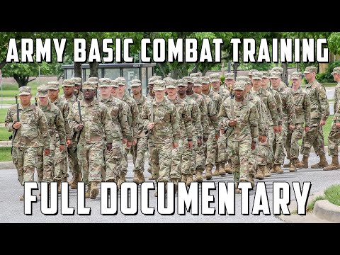 What Army Recruits Go Through in Boot Camp Army Basic Combat Training Experience Documentary