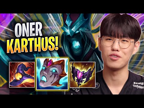 ONER IS A BEAST WITH KARTHUS! - T1 Oner Plays Karthus JUNGLE vs Rengar! | Season 2023