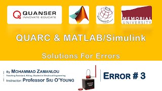 Download the video "Error 3 - Solutions for Errors in Simulink - Quanser QUBE Servo 2 with MATLAB/Simulink"