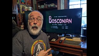 Bosconian - Sord M5 Computer - Retro 8bit Vintage - Retrogaming - Video Game