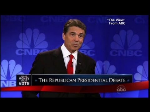 Perry's 'brain freeze' supreme