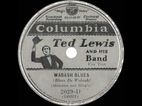 1929 Ted Lewis - Wabash Blues