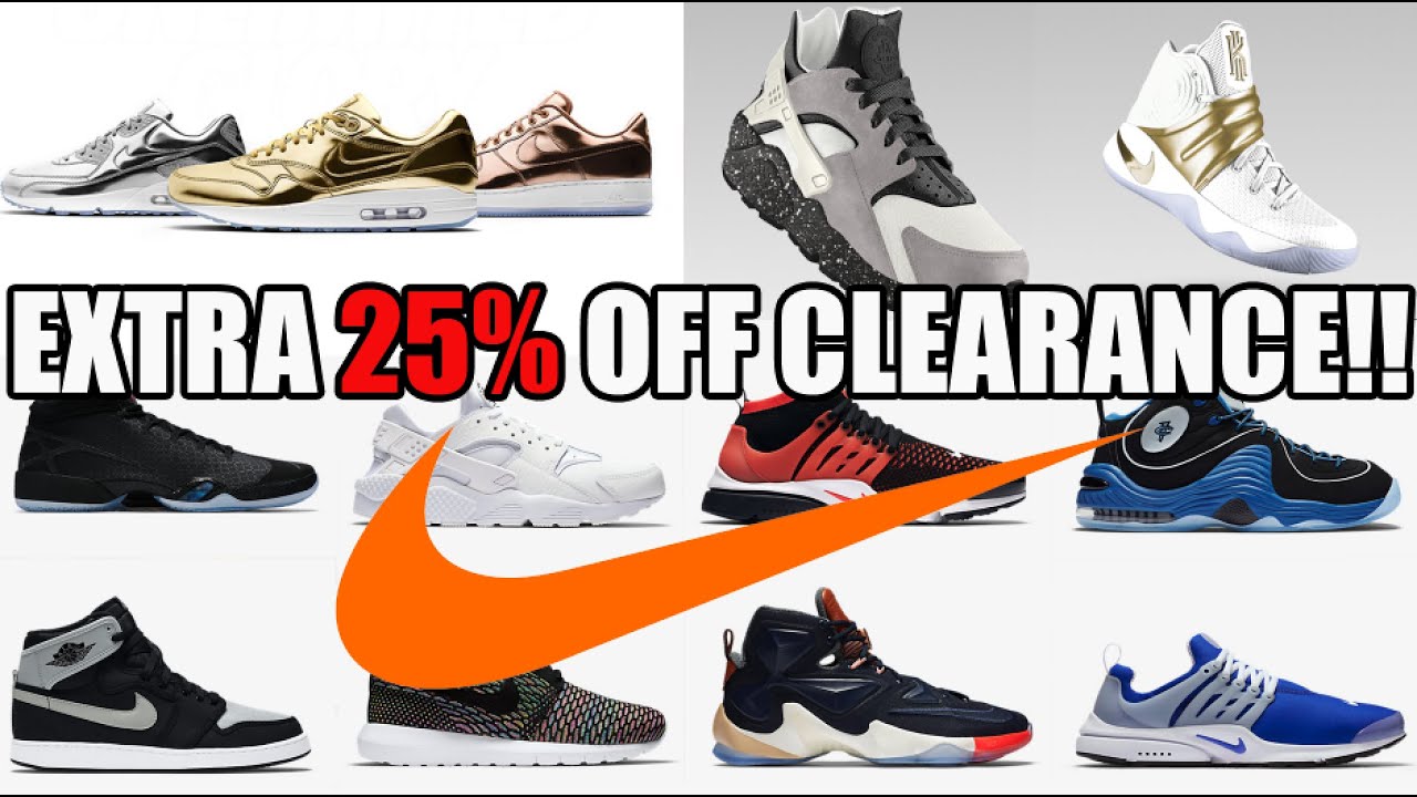 EXTRA 25% OFF NIKE CLEARANCE SALE!!! (MY TOP 20 DEALS!)