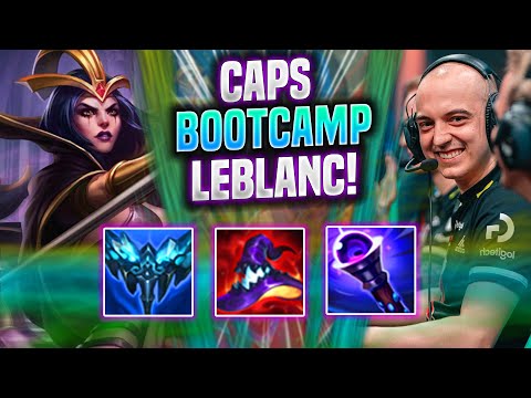 CAPS IS INSANE WITH LEBLANC IN KOREA BOORCAMP! - G2 Caps Plays Leblanc Mid vs Vex! | Season 2022