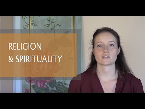 Religion and Spirituality