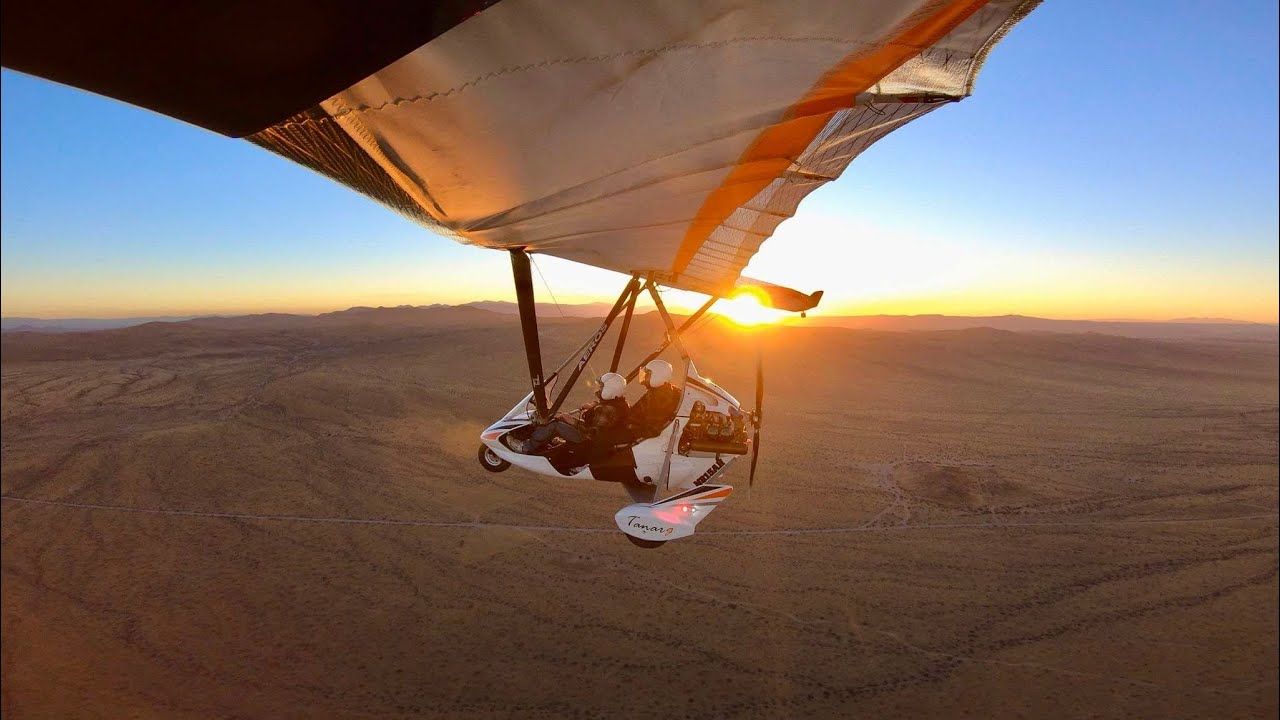 Evening flight