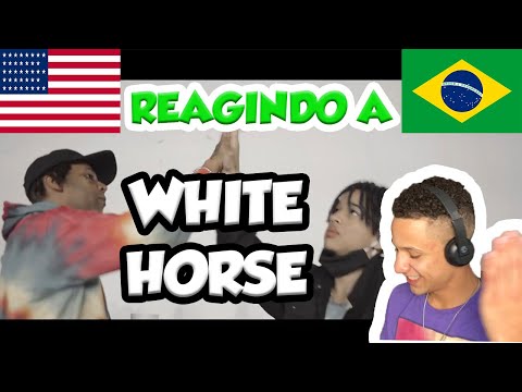 GRINGO AMERICANO REAGE A BC Raff "White Horse" feat Lil Cyp [VIDEO CLIPE OFICIAL] - React/Analise