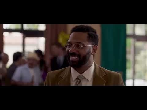 Fifty Shades of Black official trailer still with Marlon Wayans parodying a boardroom scene