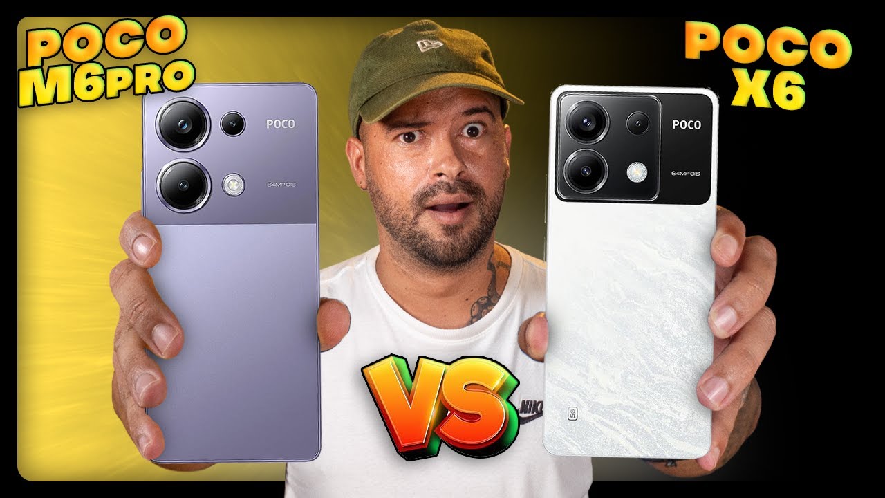 POCO X6 vs POCO M6 PRO qual COMPRAR? 🤔